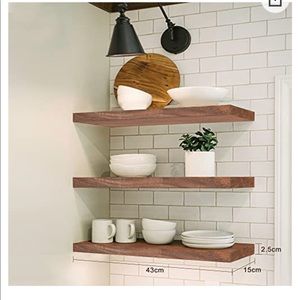 Floating shelves